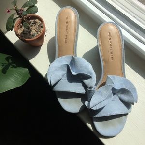 Incredible Blue Suede Heels